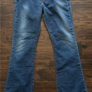 Vintage 01  Levis 515 Bootcut Blue Jeans Denim Western Women Size 8